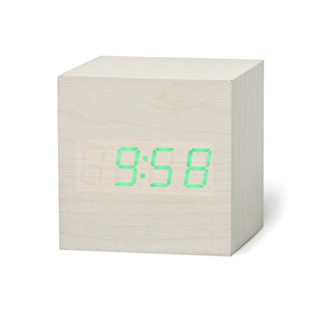TimeCube | Digitale vierkante LED wekker