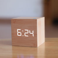TimeCube | Digitale vierkante LED wekker