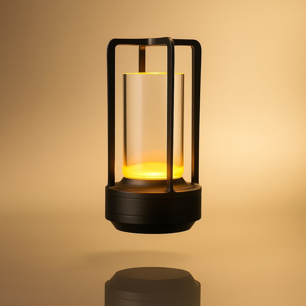Tafellamp met accu | Moderne LED Tafellamp | Lantaarn Lamp | NordicLicht