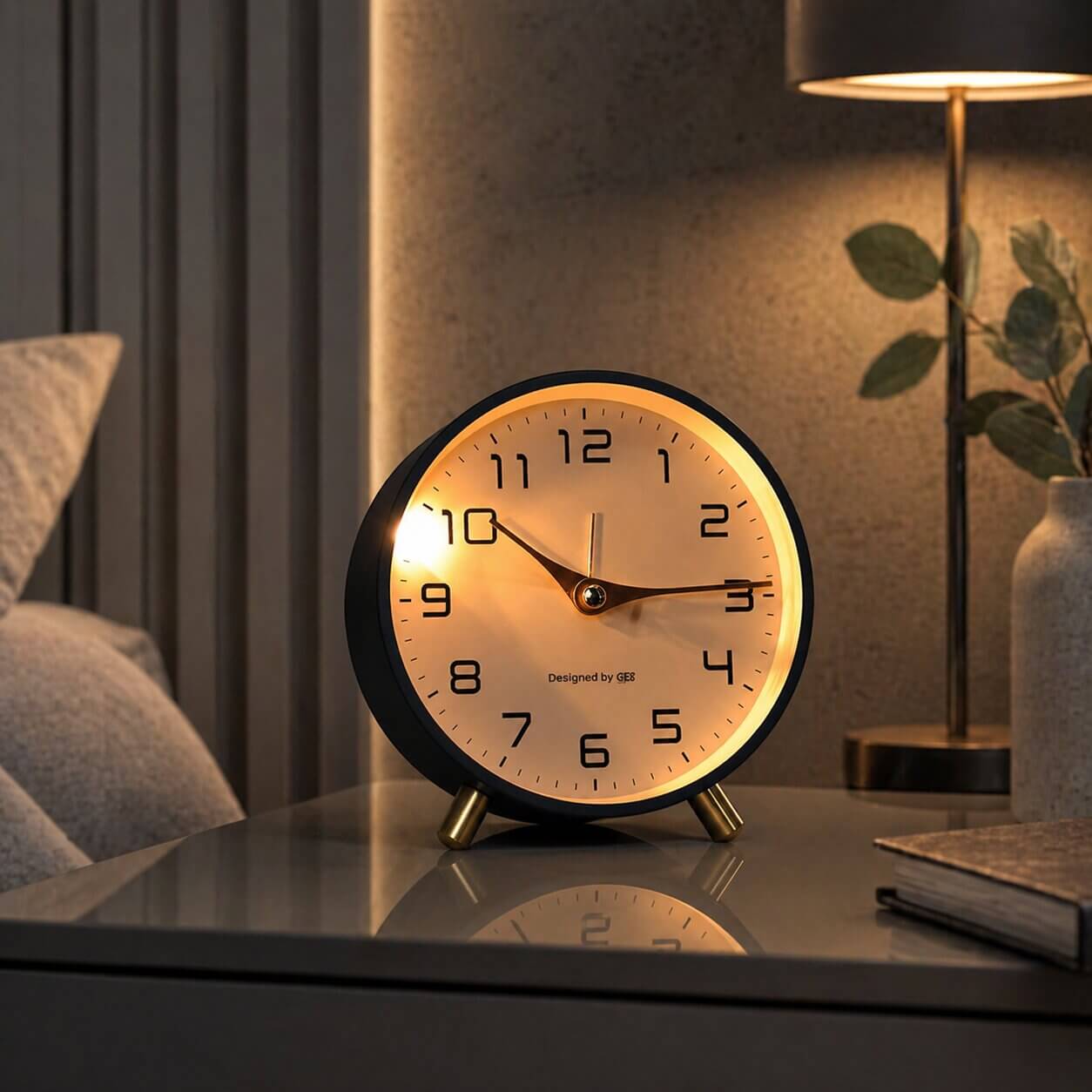 Tafelklok | Scandinavische Staande Klok | Moderne Woondecoratie | Tijdstilte