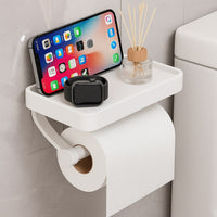 Toilettenpapierhouder van roestvrij staal | WC papierhouder met opbergruimte | WC rolhouder | Rollix