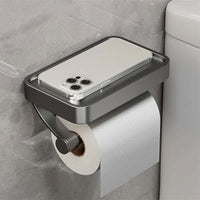 Toilettenpapierhouder van roestvrij staal | WC papierhouder met opbergruimte | WC rolhouder | Rollix