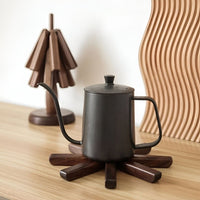 Houten onderzetters | Tafelonderzetters met modern design | HoutKunst (3 stuks)