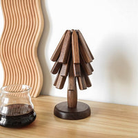 Houten onderzetters | Tafelonderzetters met modern design | HoutKunst (3 stuks)