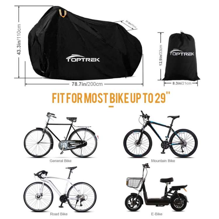 Premium Fietscover Toptrek