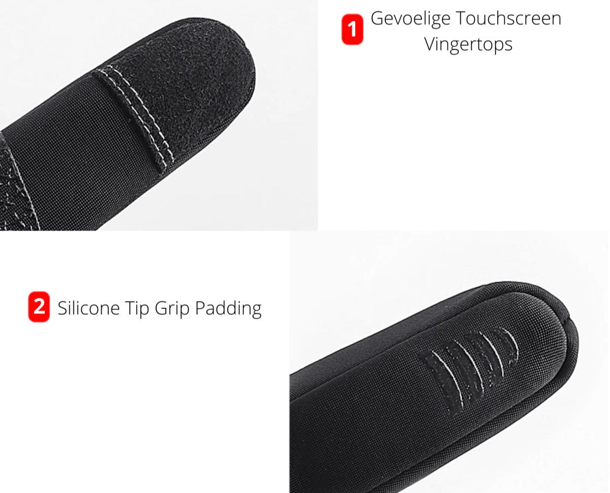 Touch PRO Handschoenen – Warme en Waterdichte Winterhandschoenen met Touchfunctie