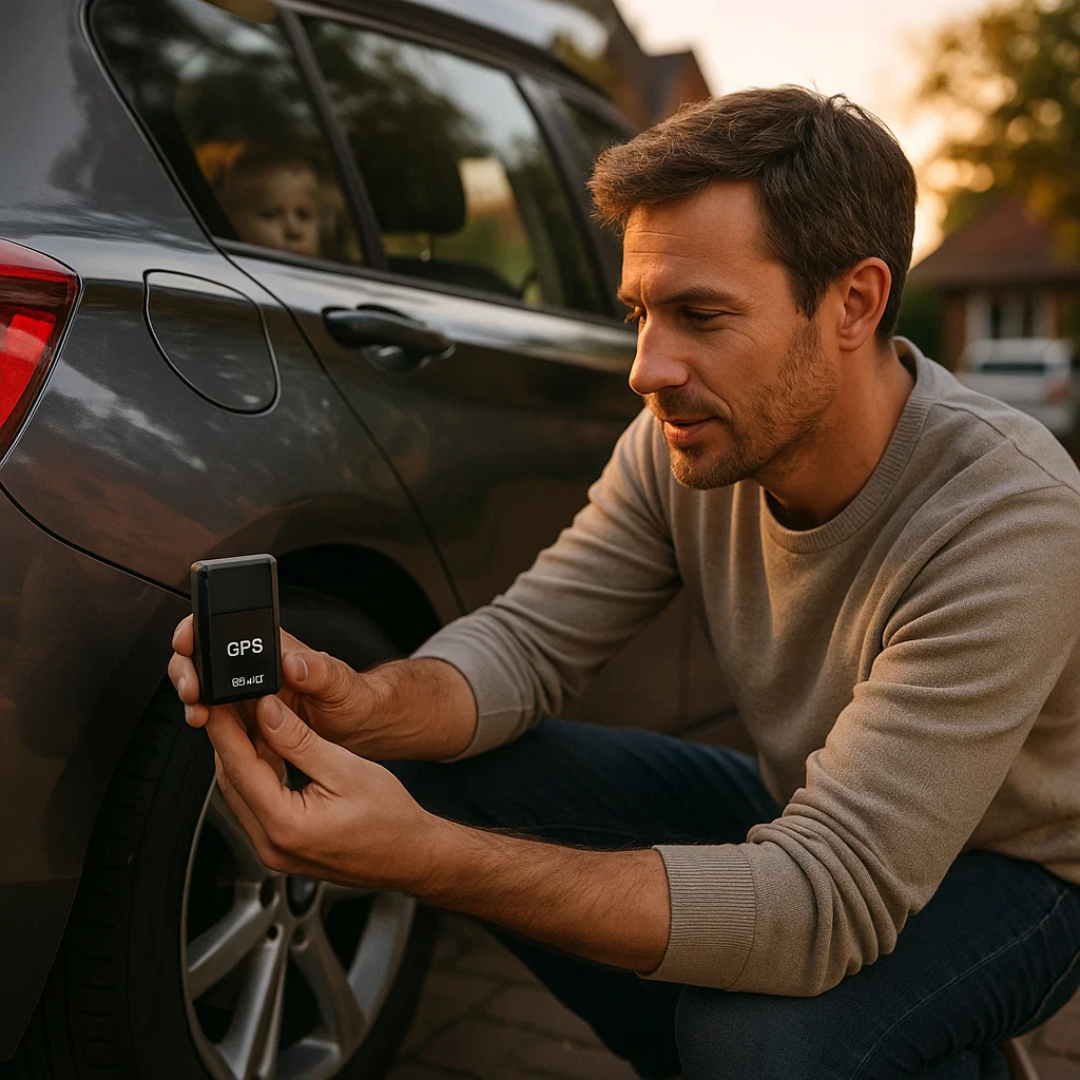 Tracktor | Mini GPS-tracker met Geluid, Magneet & Real-time Tracking