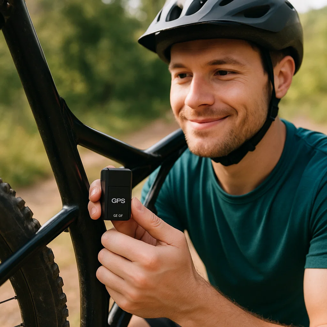Tracktor | Mini GPS-tracker met Geluid, Magneet & Real-time Tracking