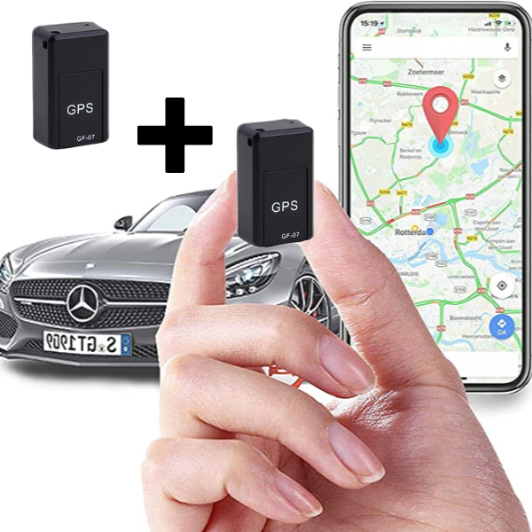 Tracktor | Mini GPS-tracker met Geluid, Magneet & Real-time Tracking