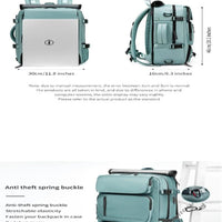 TRAVELMAX Pack – Waterdichte Reisrugzak met USB-poort, Schoencompartiment & Antidiefstal Zak