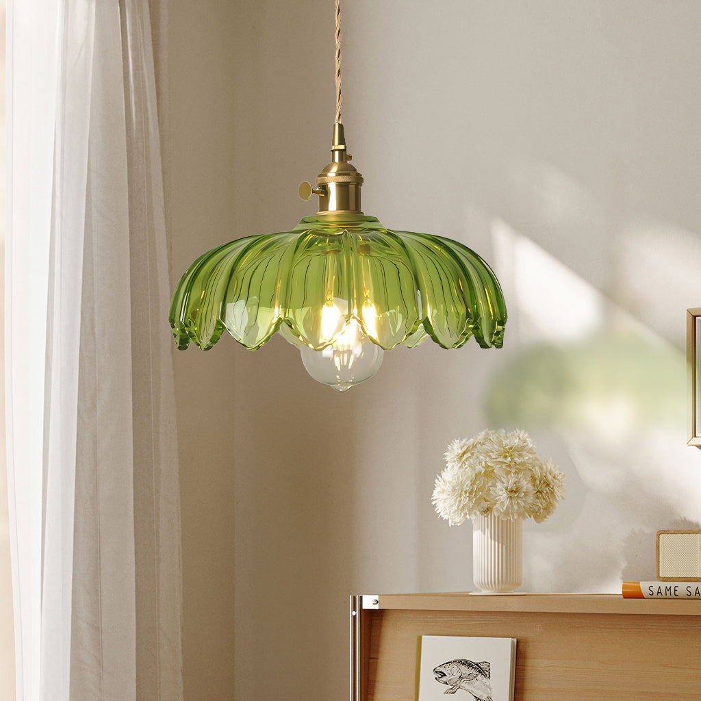 Fay Rustieke Tulp Glas Hanglamp