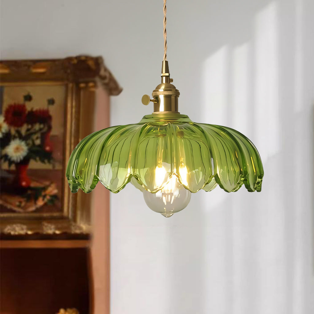 Fay Rustieke Tulp Glas Hanglamp