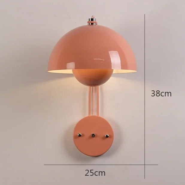 MushroomGlow - Elegante wandlamp voor een betoverend interieur