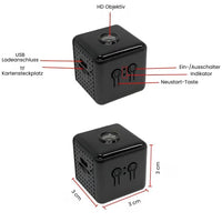 Bewakingscamera via WLAN | Mini HD Camera | Draadloze Beveiligingscamera | Clariox