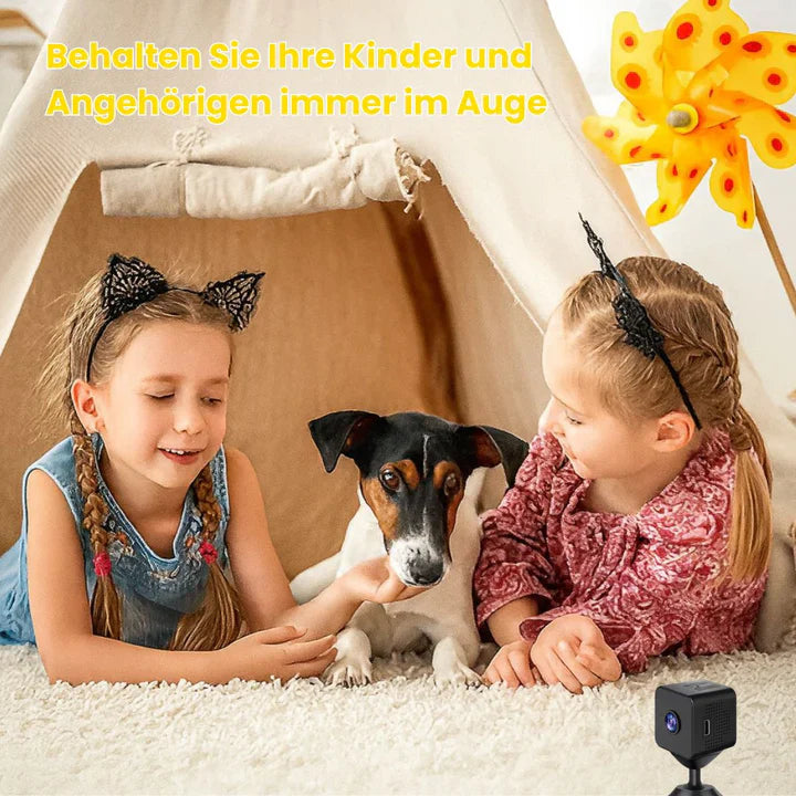 Bewakingscamera via WLAN | Mini HD Camera | Draadloze Beveiligingscamera | Clariox