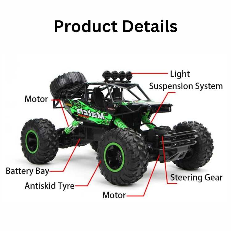 Ultieme 4x4 RC Monstertruck