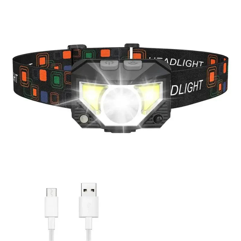 Ultra-heldere hoofdlamp met bewegingssensor - 2 verpakkingen