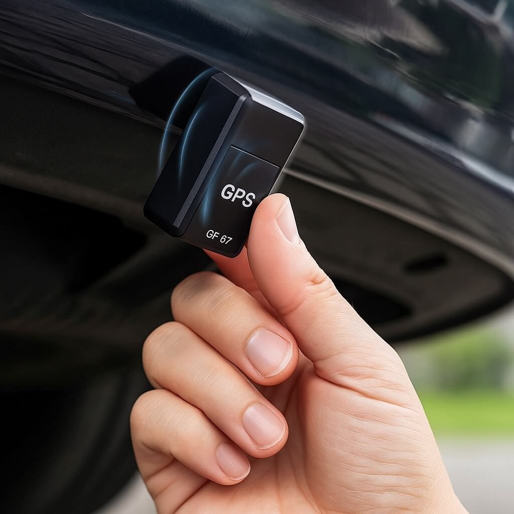 Ultra-Compacte GPS Tracker met Magneet