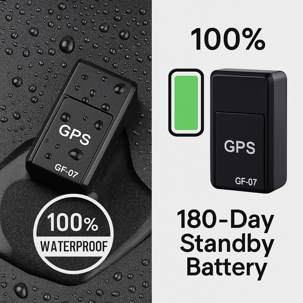 Ultra-Compacte GPS Tracker met Magneet