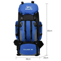 Ultra-Lichte Waterdichte Trekkingrugzak 90L
