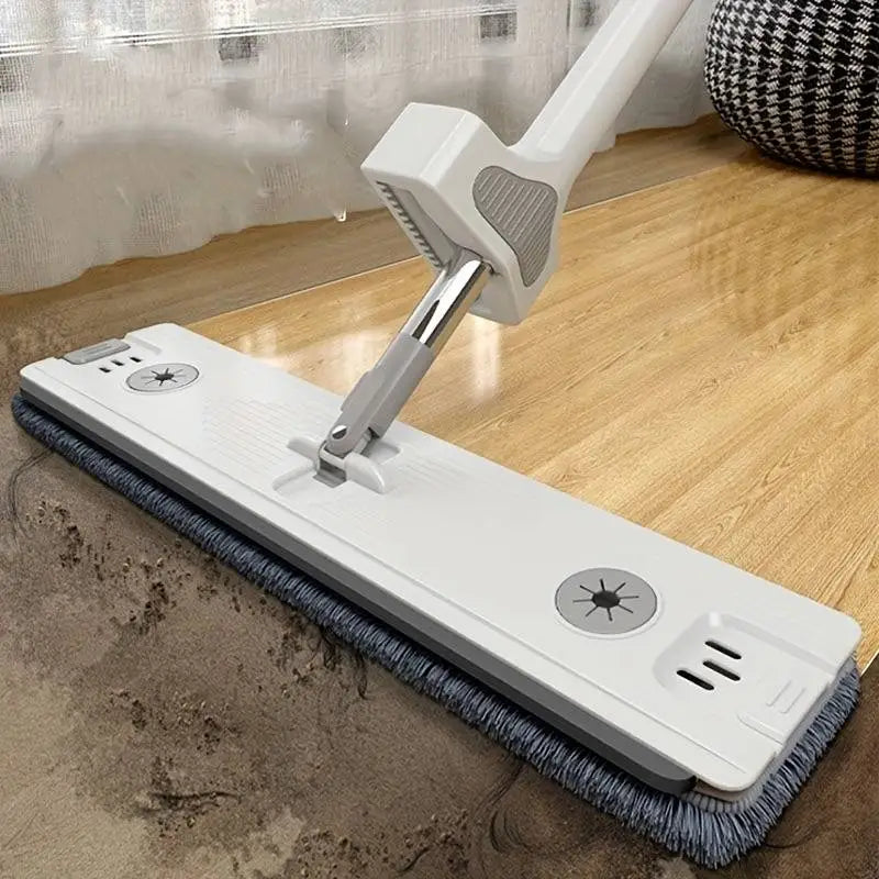 GlideMop - Automatische 360°-mop + 3 microvezeldoeken