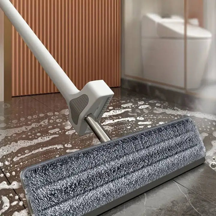 GlideMop - Automatische 360°-mop + 3 microvezeldoeken