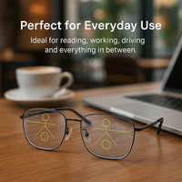 Unisex Duitse Intelligente Progressieve Multifocale Brillen