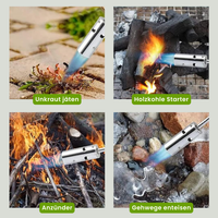 Onkruidbrander | Thermische Onkruidverdelger | Onkruidverwijderaar zonder chemicaliën | Flammix
