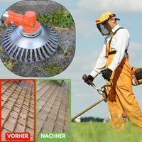 Onkruidborstel voor Grastrimmer | Onkruid vernietigen | TuinStaal