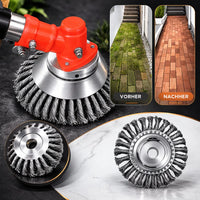 Onkruidtrimmer voor de tuin | Onkruid Trimmer met Stalen Borstel | TuinFix