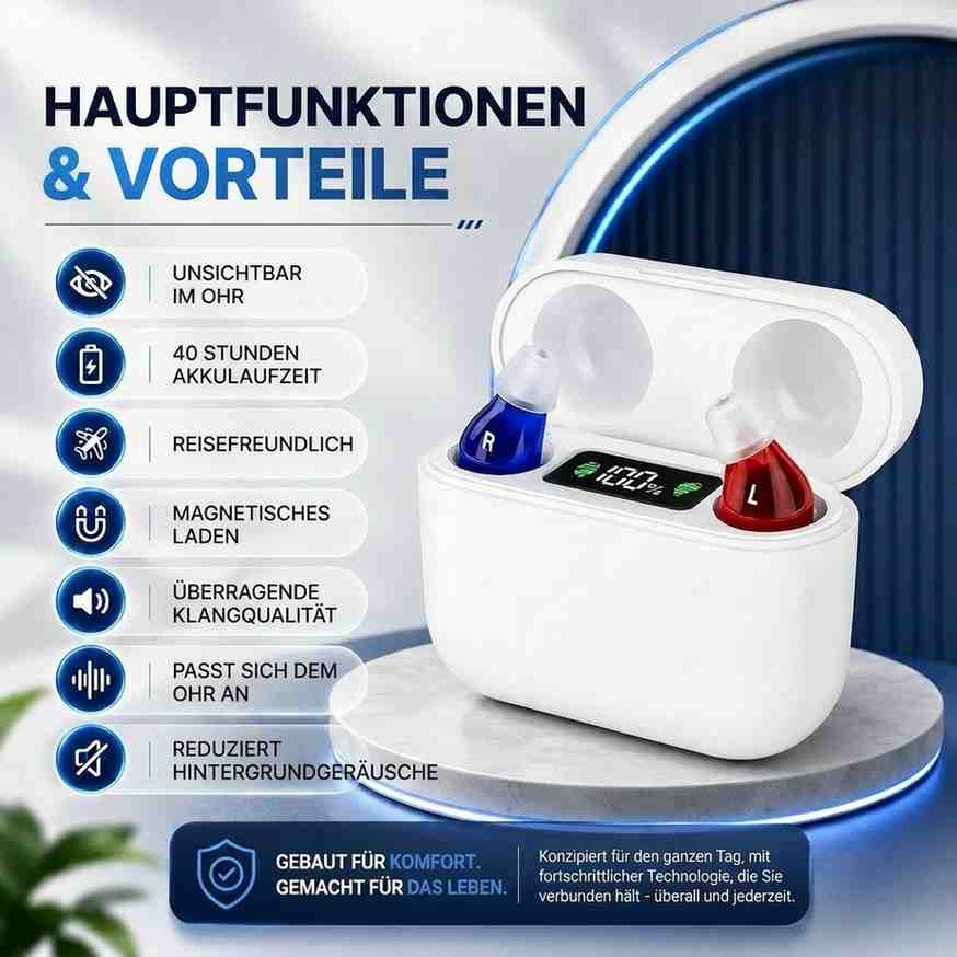 Onzichtbare In Ear Hoortoestellen | OhrVellum