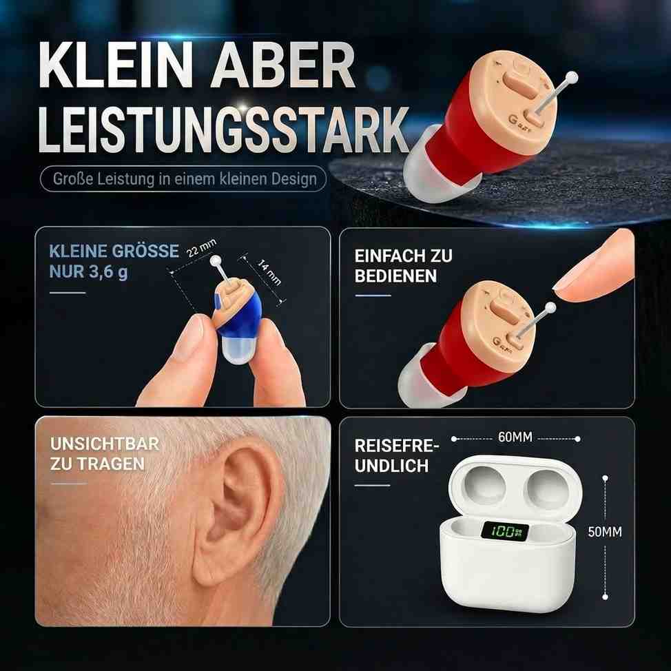 Onzichtbare In Ear Hoortoestellen | OhrVellum