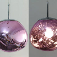 Gloeiende bol kroonluchter | Opvallend lava-ontwerp met warme LED-verlichting voor een gezellige, elegante inrichting.