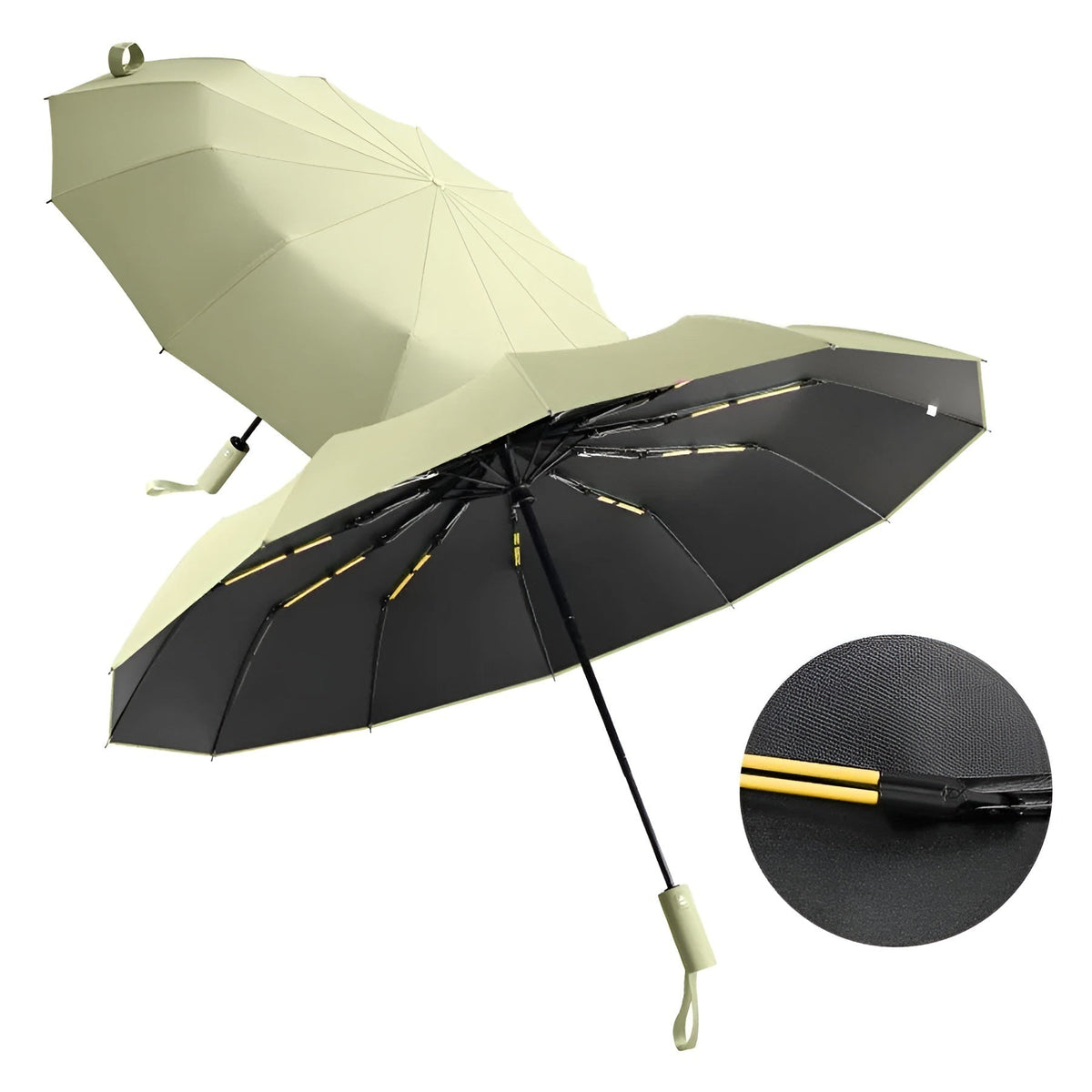 Automatische paraplu – UV-bescherming SPF 50+, Compact & Windbestendig