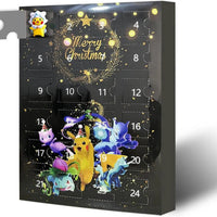 24 Pokémon Figuren & Aftelkalender