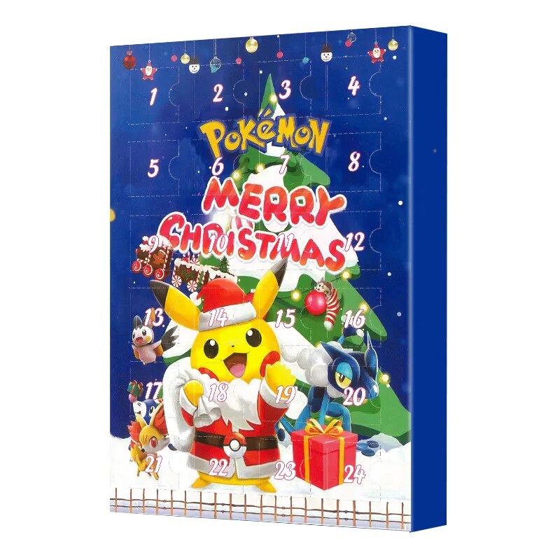 24 Pokémon Figuren & Aftelkalender
