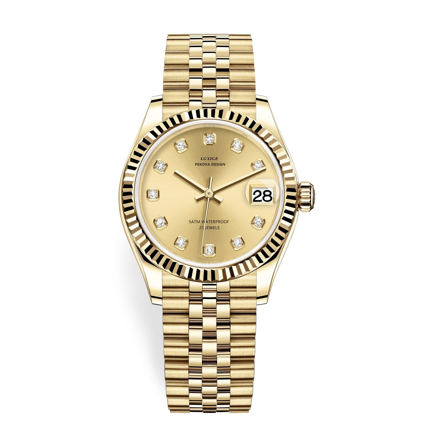 Skanto | Klassiek Horloge van RVS Nr. 296 – Tijdloze Elegantie & Moderne Precisie