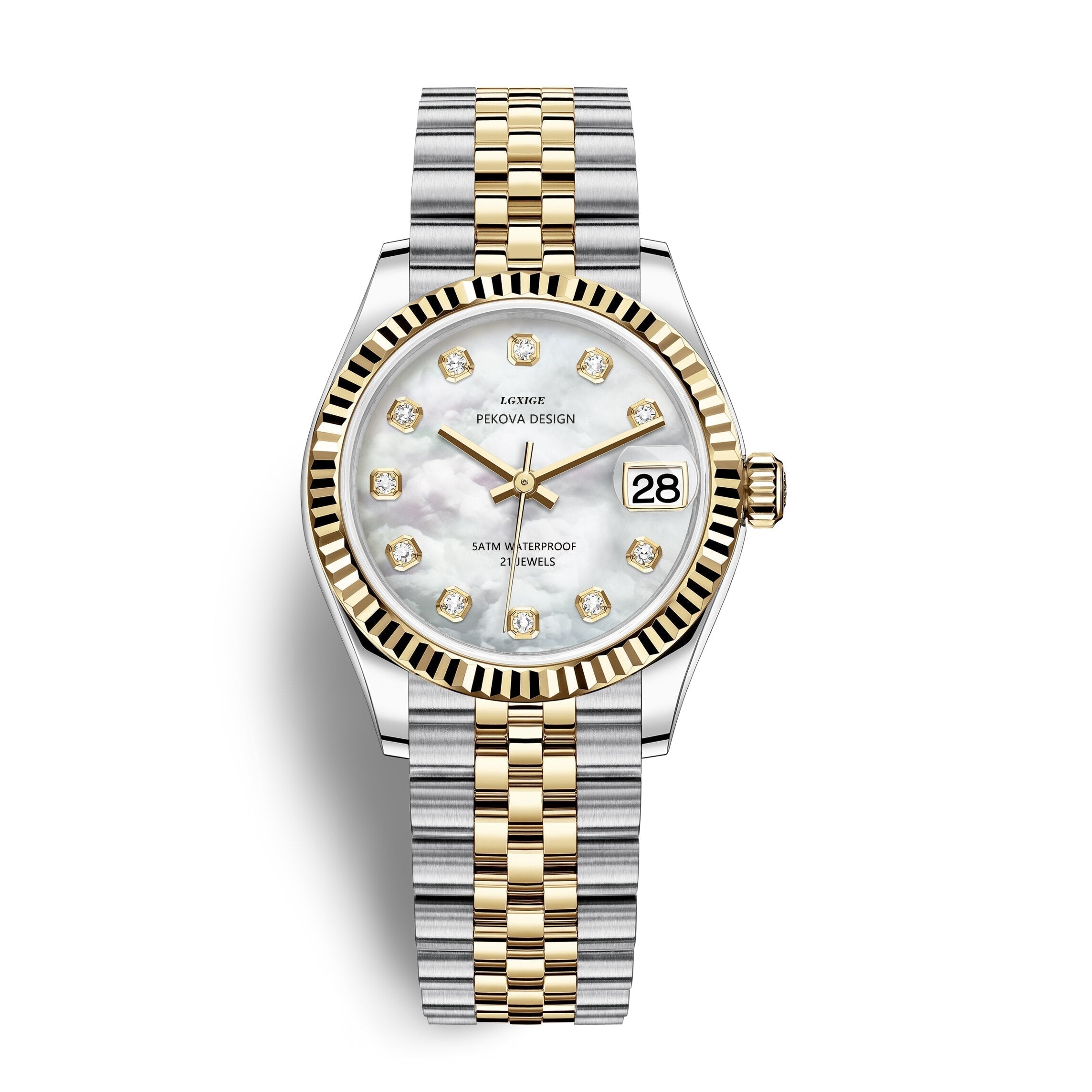 Skanto | Klassiek Horloge van RVS Nr. 296 – Tijdloze Elegantie & Moderne Precisie