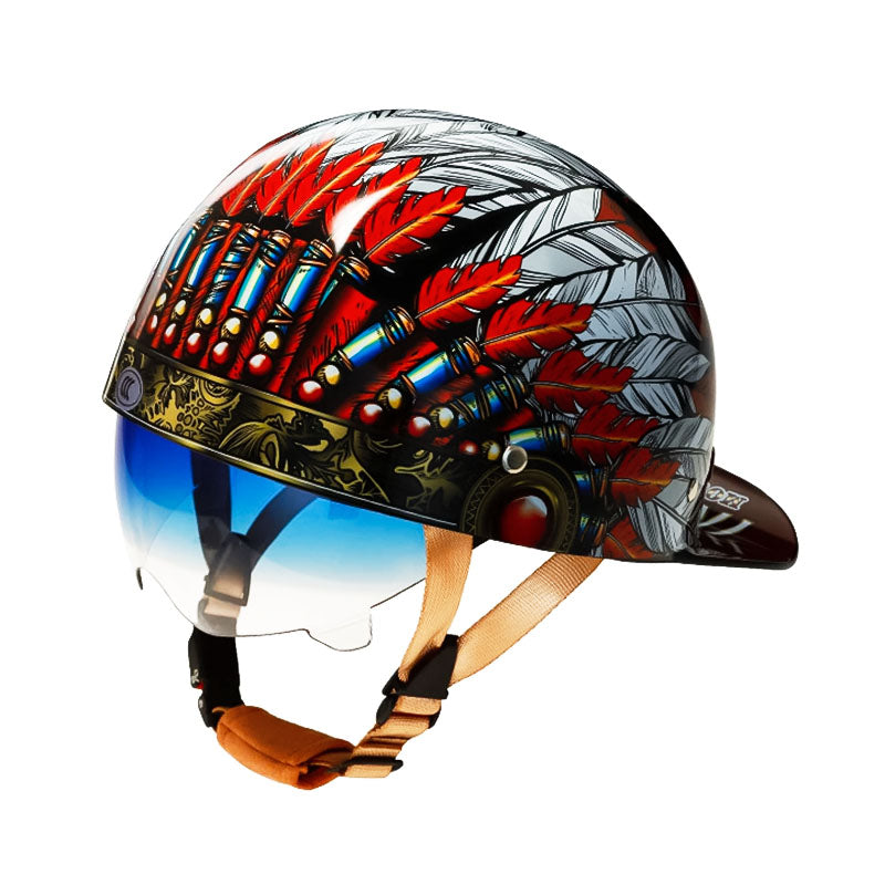 OrionRide Baseballstijl DOT Helm Met ABS Schaal Voor Motorfietsen