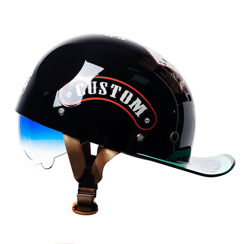 OrionRide Baseballstijl DOT Helm Met ABS Schaal Voor Motorfietsen