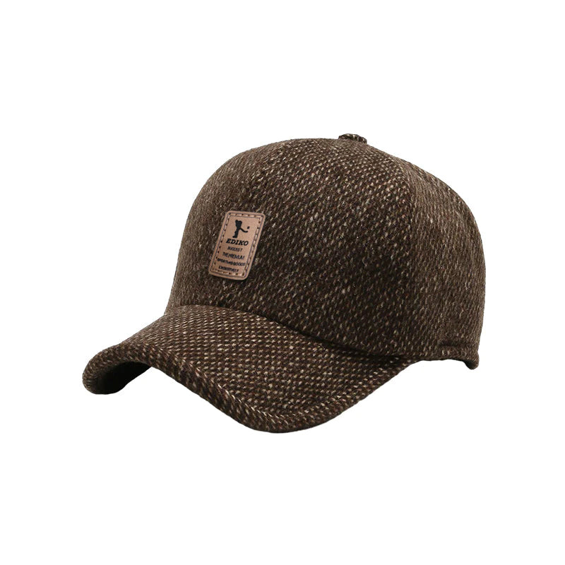 Vinterbaseballcap met Oorkleppen - Warm, Stijlvol en Praktisch