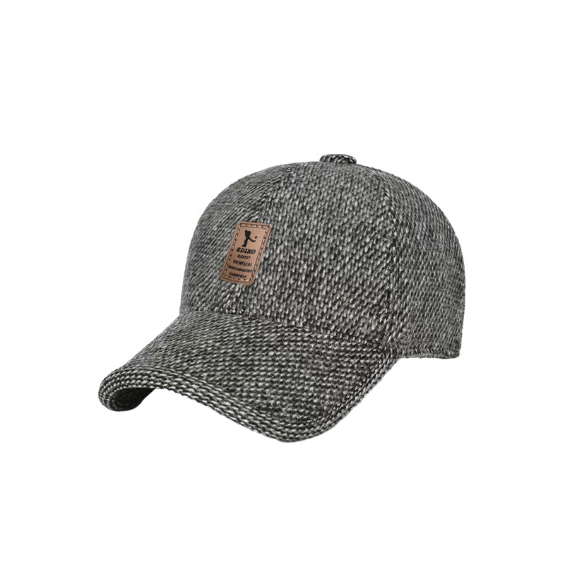 Vinterbaseballcap met Oorkleppen - Warm, Stijlvol en Praktisch