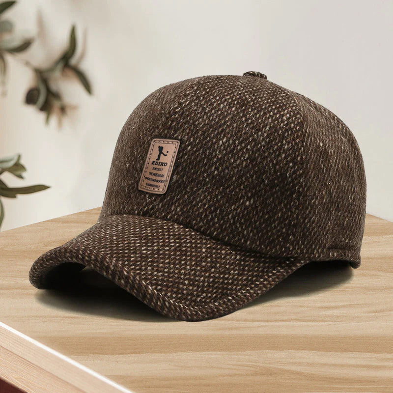 Vinterbaseballcap met Oorkleppen - Warm, Stijlvol en Praktisch