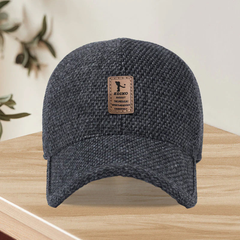Vinterbaseballcap met Oorkleppen - Warm, Stijlvol en Praktisch