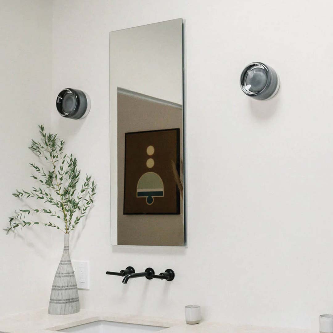 Veylura | LED Wandlamp – Glas & Metaal, Modern en Elegant Design