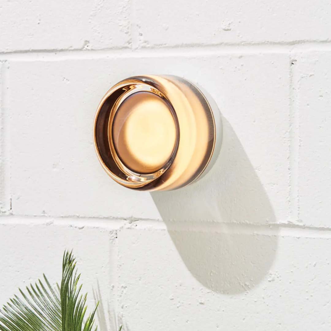 Veylura | LED Wandlamp – Glas & Metaal, Modern en Elegant Design