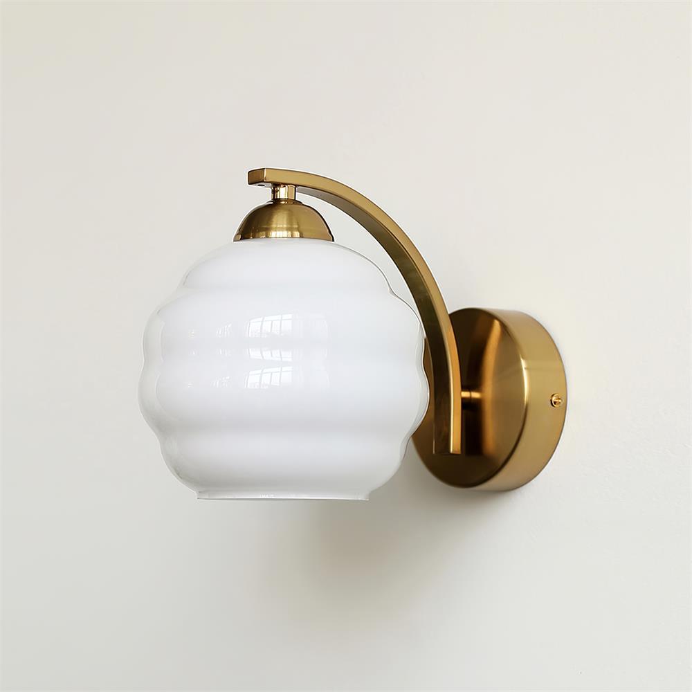 Art Deco Wandlamp | Vintage Stijl | Beschikbaar in Goud en Chroom