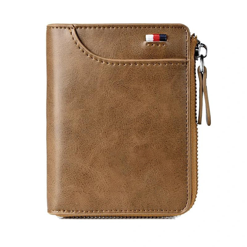 RFID-portemonnee voor Mannen - Veiligheid en Stijl | Vintage Ontwerp