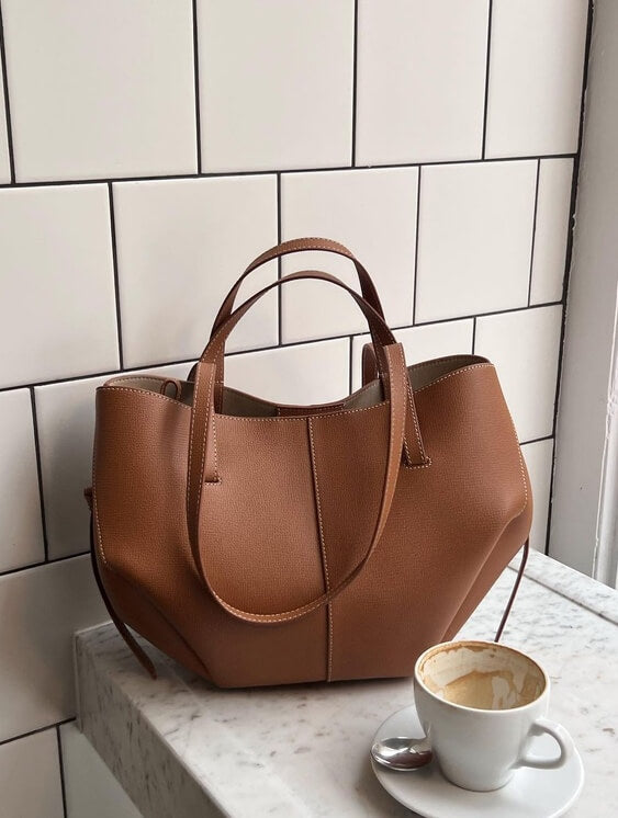 Vintage Tote Bag voor Dames | Schoudertas