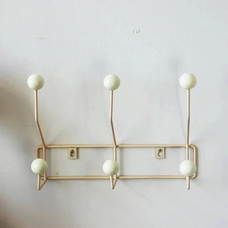 Vintage Kleerhangers Metaal Set - Klassieke Kapstok voor Jassen en Accessoires